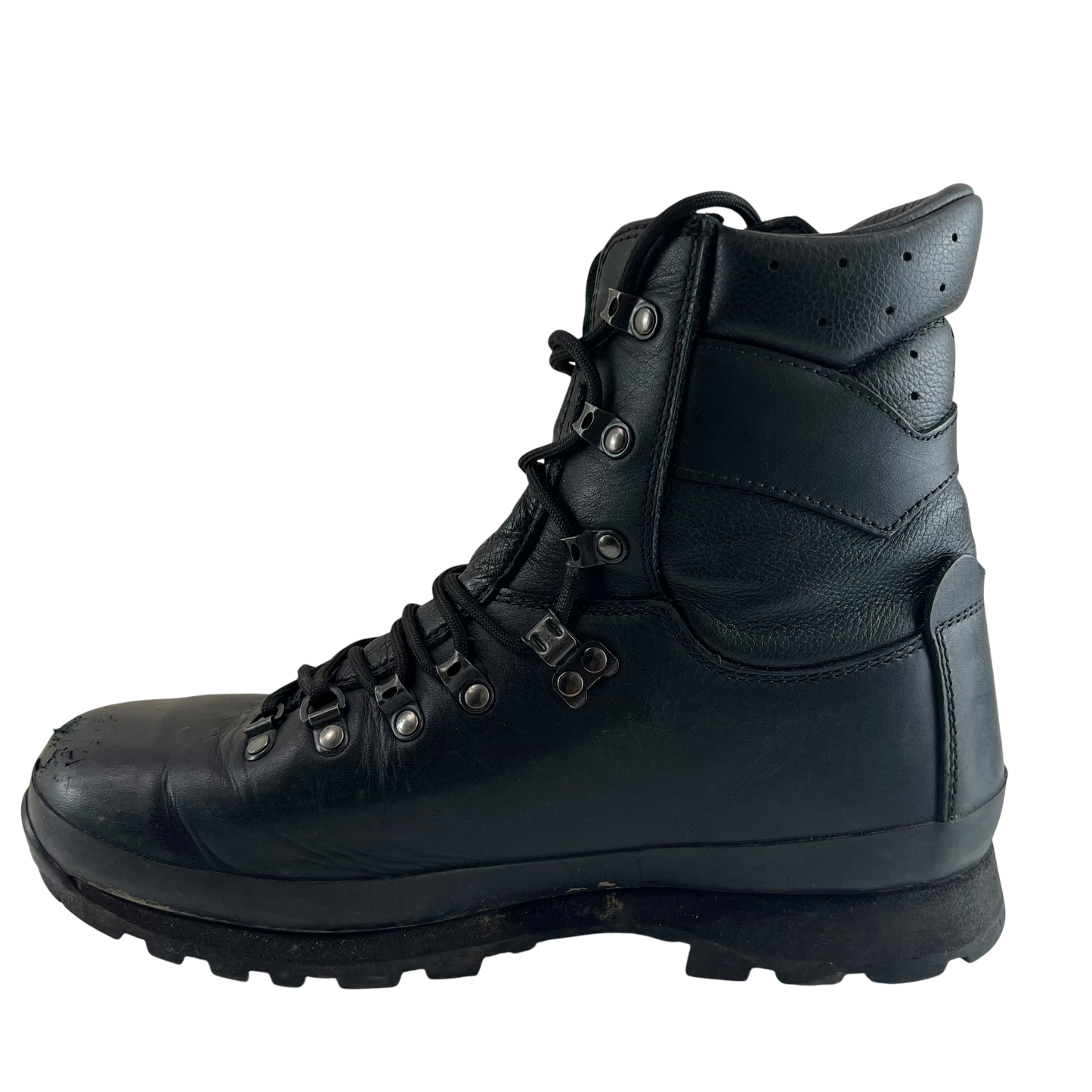 British Army Altberg Defender Black Combat Boots - Size 10M