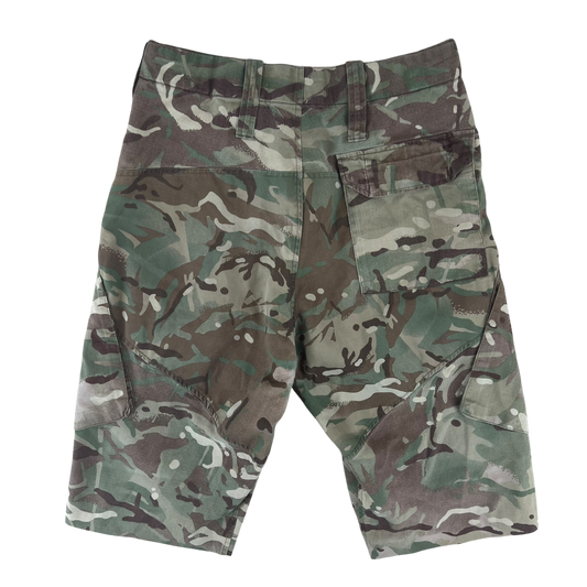 British Army MTP Camouflage Field Tailored Combat Shorts - W28