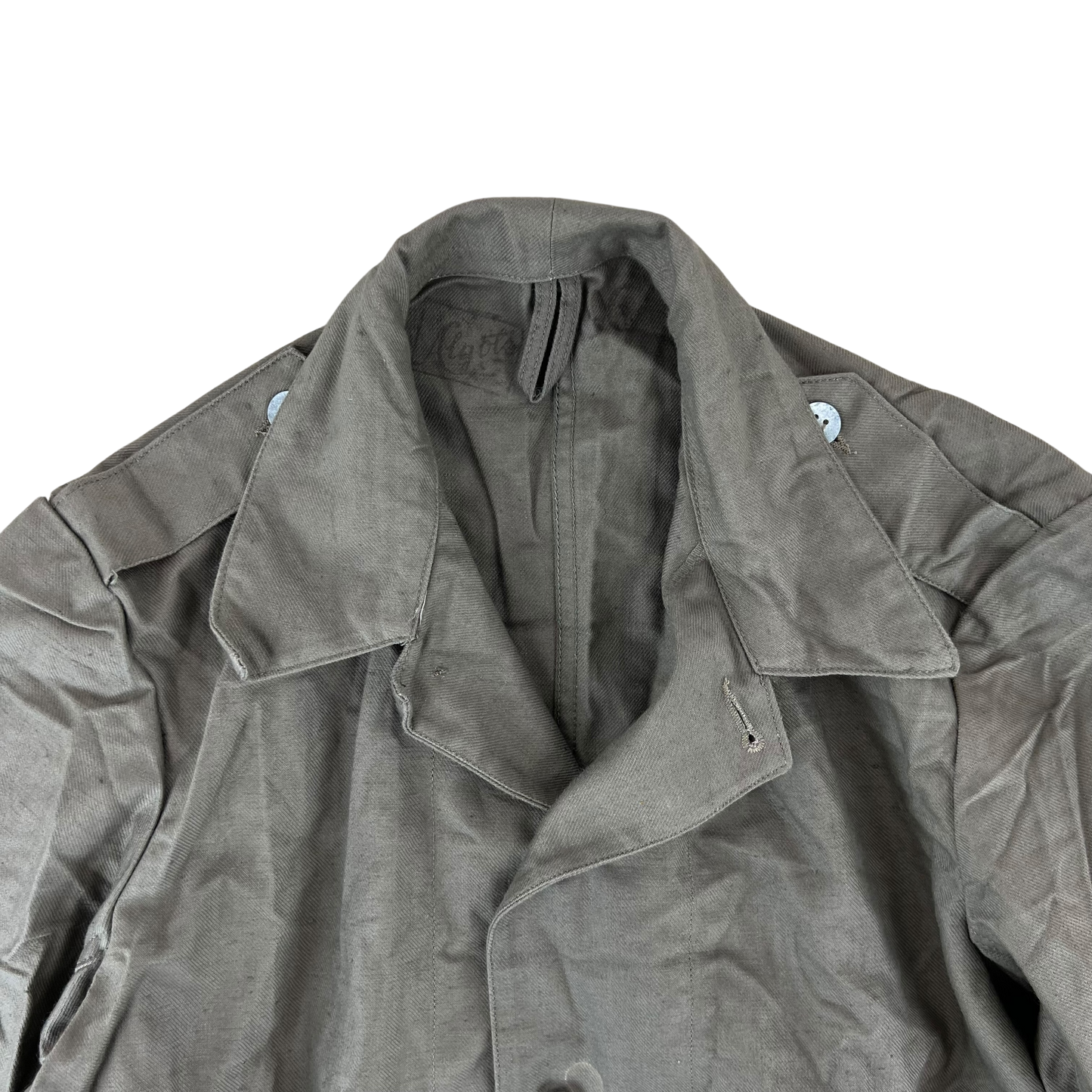 Swedish Army M40 "Grötrock" Brown Work Jacket - Medium
