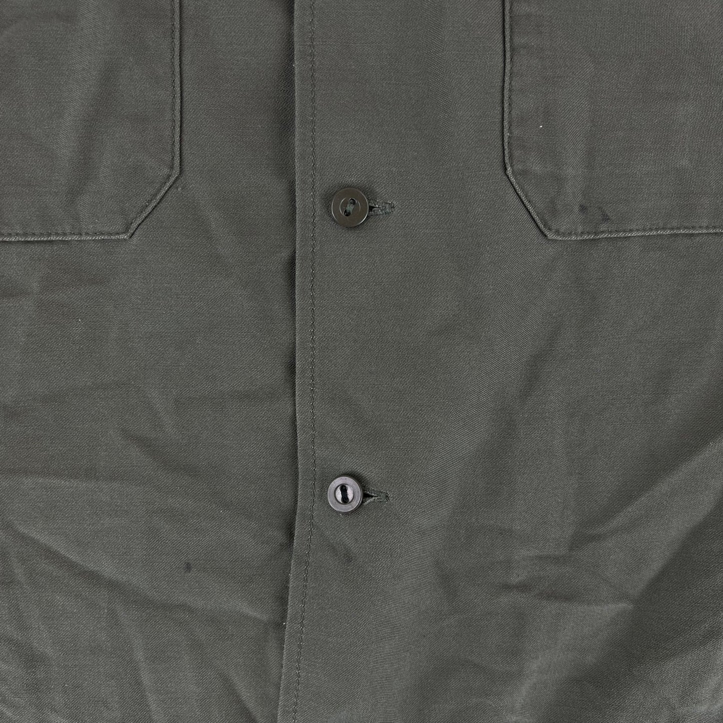 German Army Olive Green Long Sleeve Field Shirt - Medium Regular
