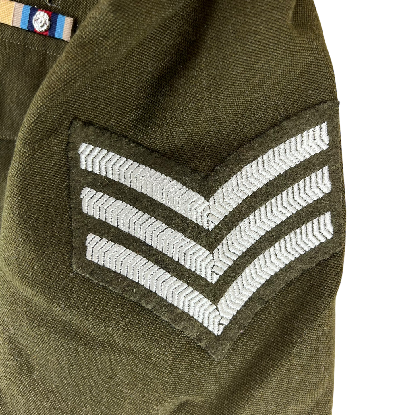 British Army 1980 Pattern No. 2 Olive Green Dress Jacket - Army Air Corps - Large 182/108