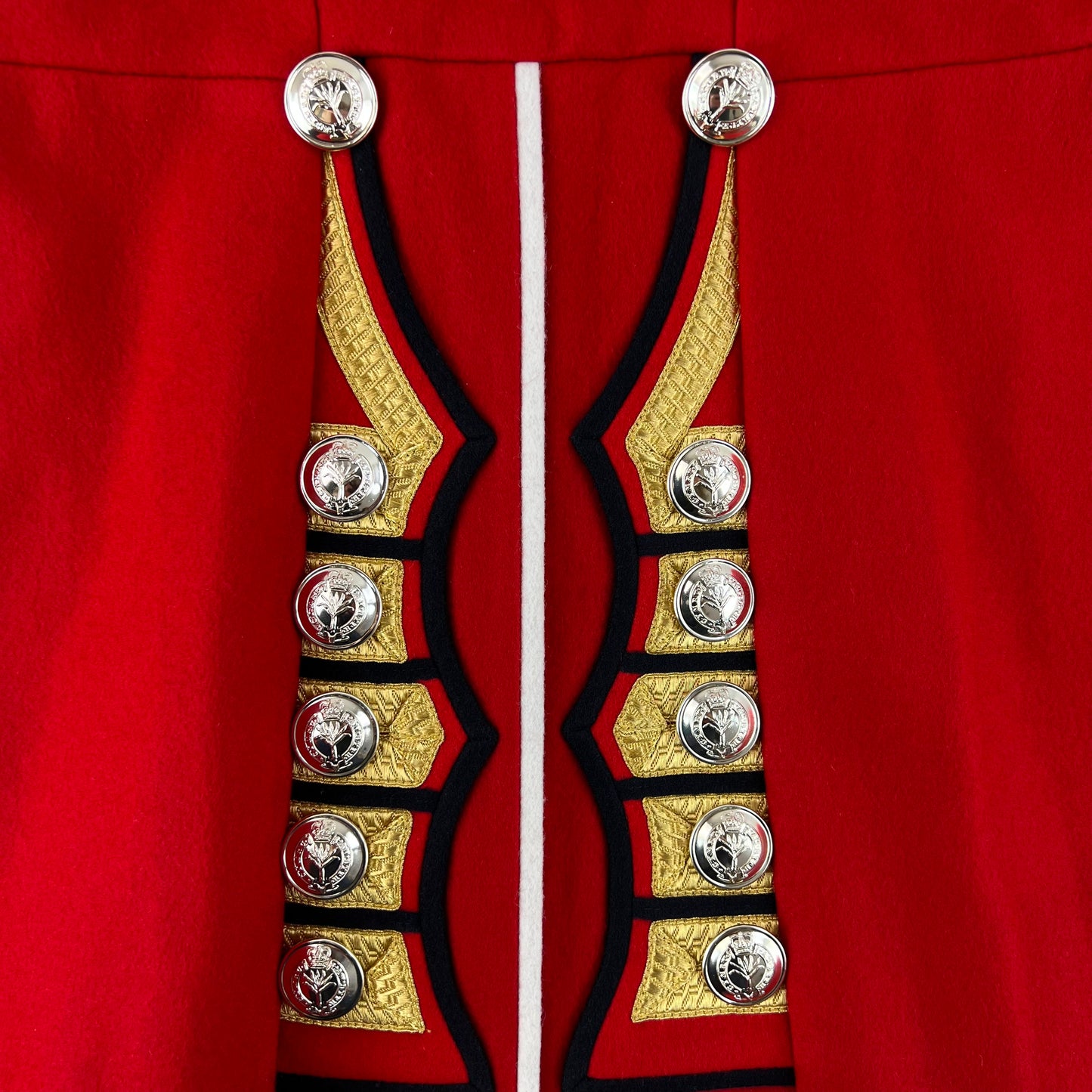British Army CQMS & Sergeants Bandsman's Tunic Jacket - Welsh Guards - Large