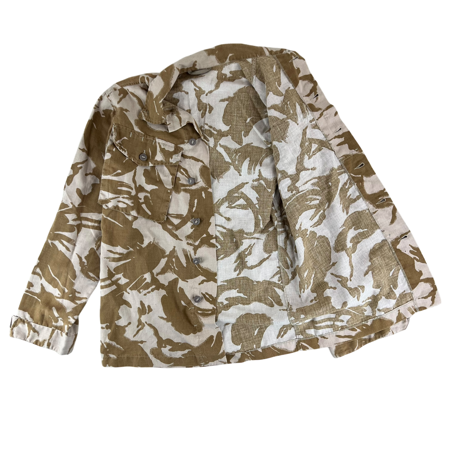 British Army Desert DPM Camouflage S95 Combat Jacket / Shirt - Large 190/104
