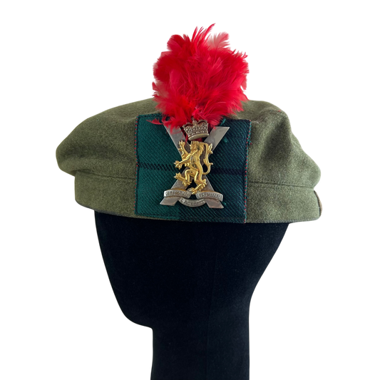 British Army Royal Regiment of Scotland Tam o Shanter w/ Plume - Medium