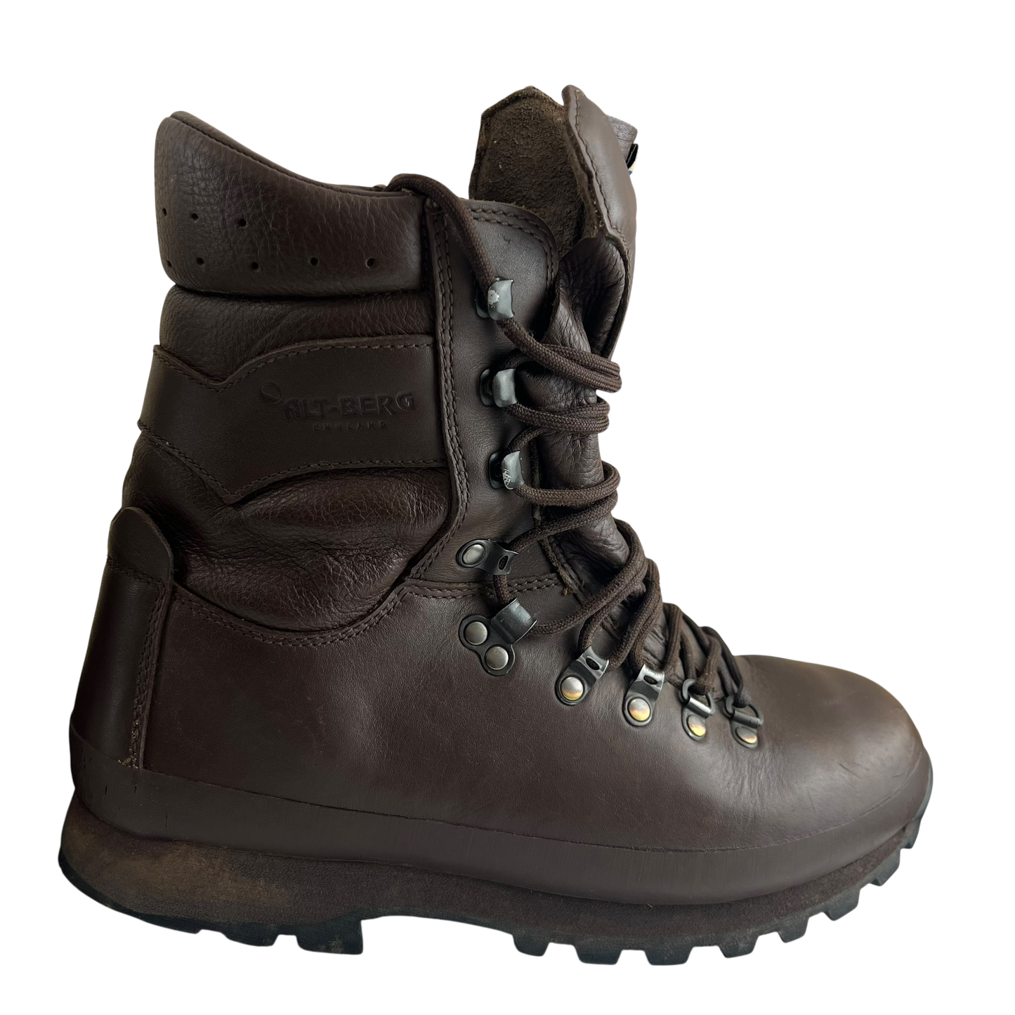 British Army Altberg Defender Brown Combat Boots - Size 9M