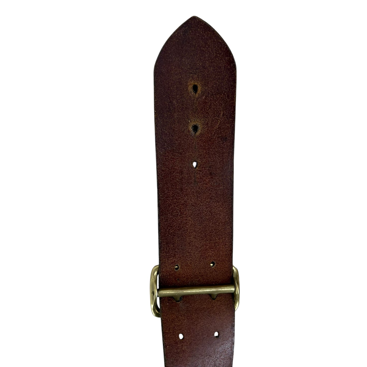 British Army Black Sam Browne's Leather Belt - Large
