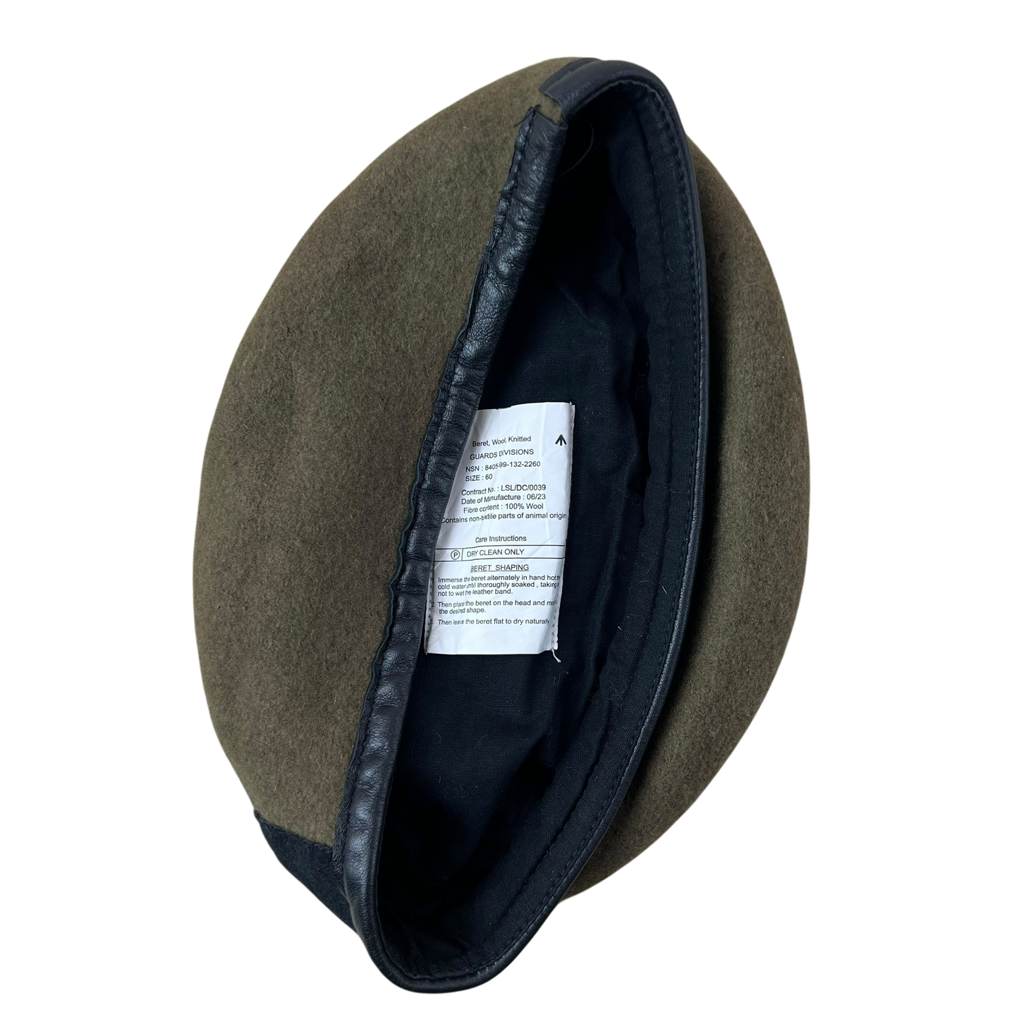British Army Anglian Beret - Large 60cm