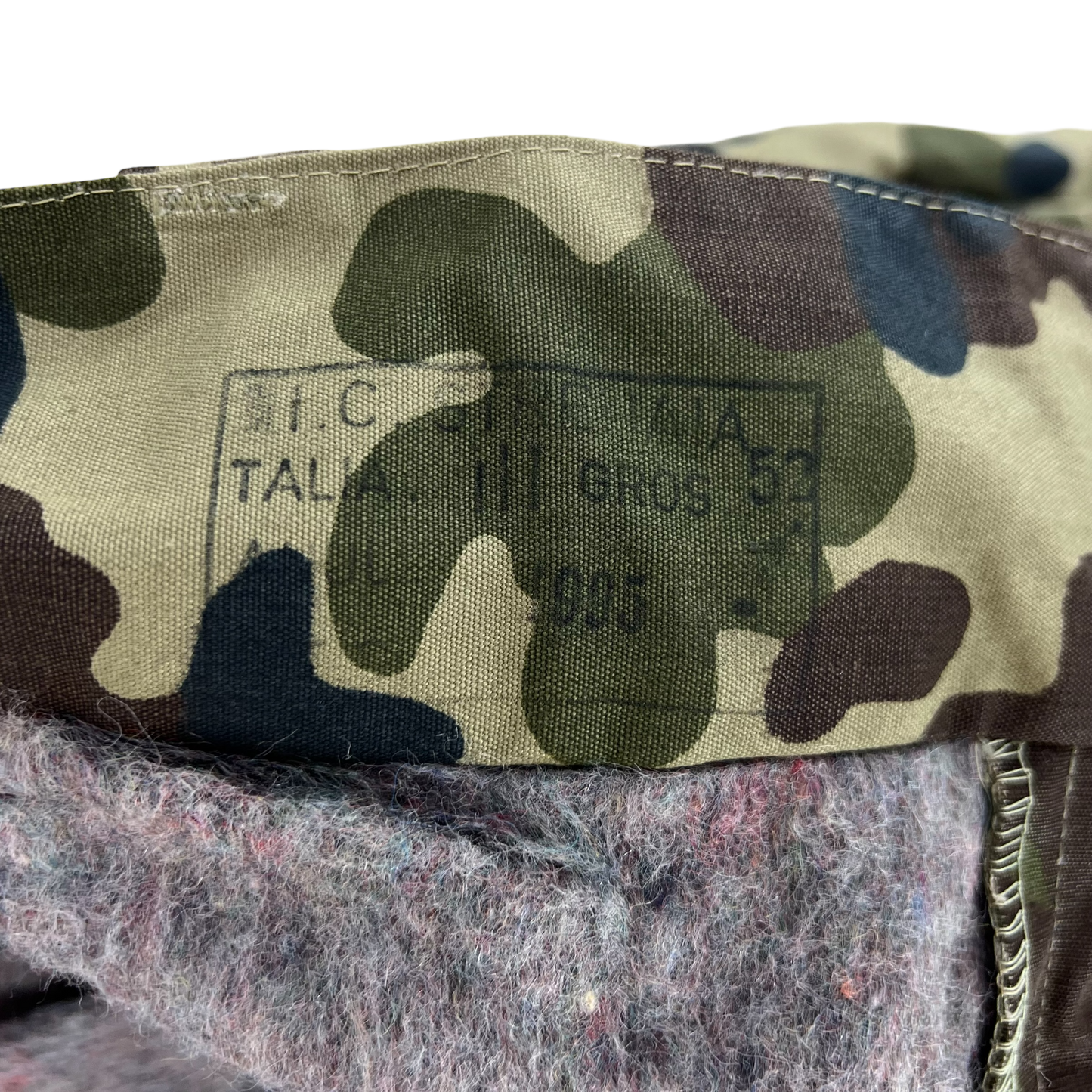Romanian Army M1994 Fleck Camouflage Cold Weather Trousers - W40 L27.5