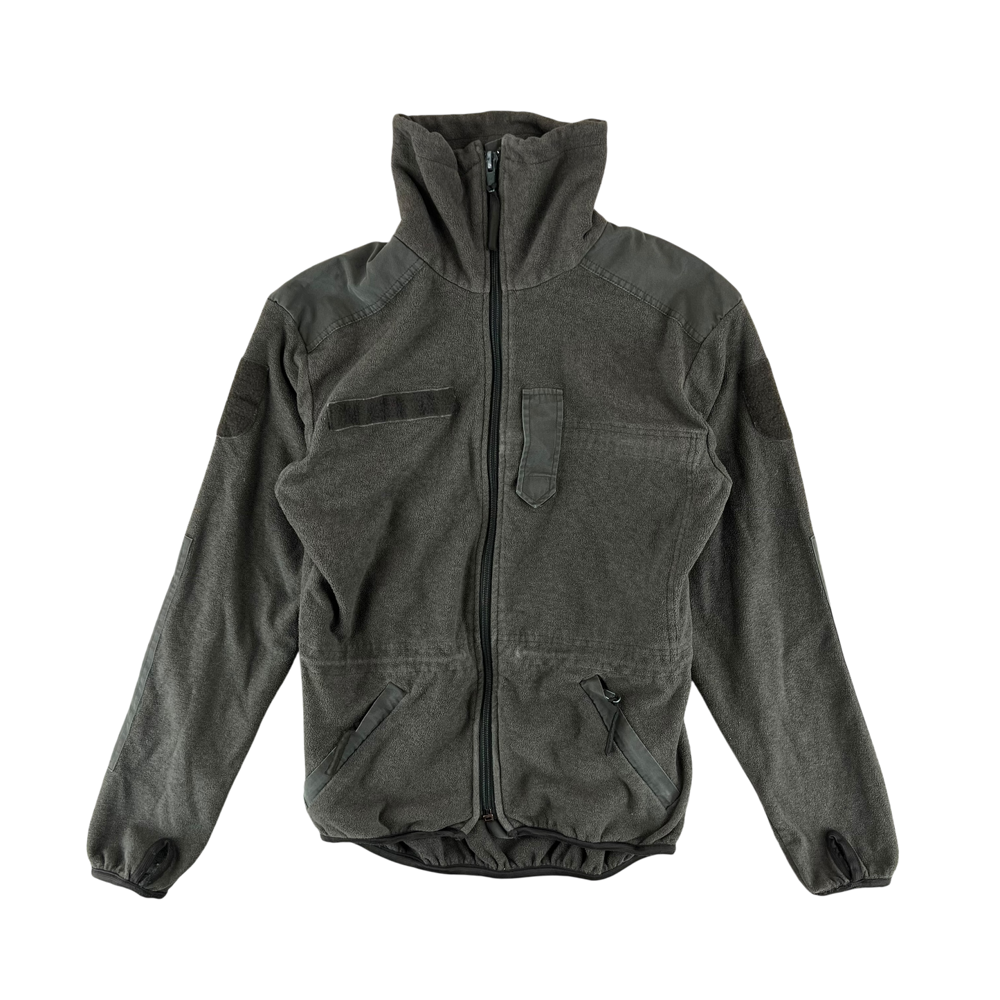 Austrian Army Olive Fleece Cardigan - Small 88-92 III/IV