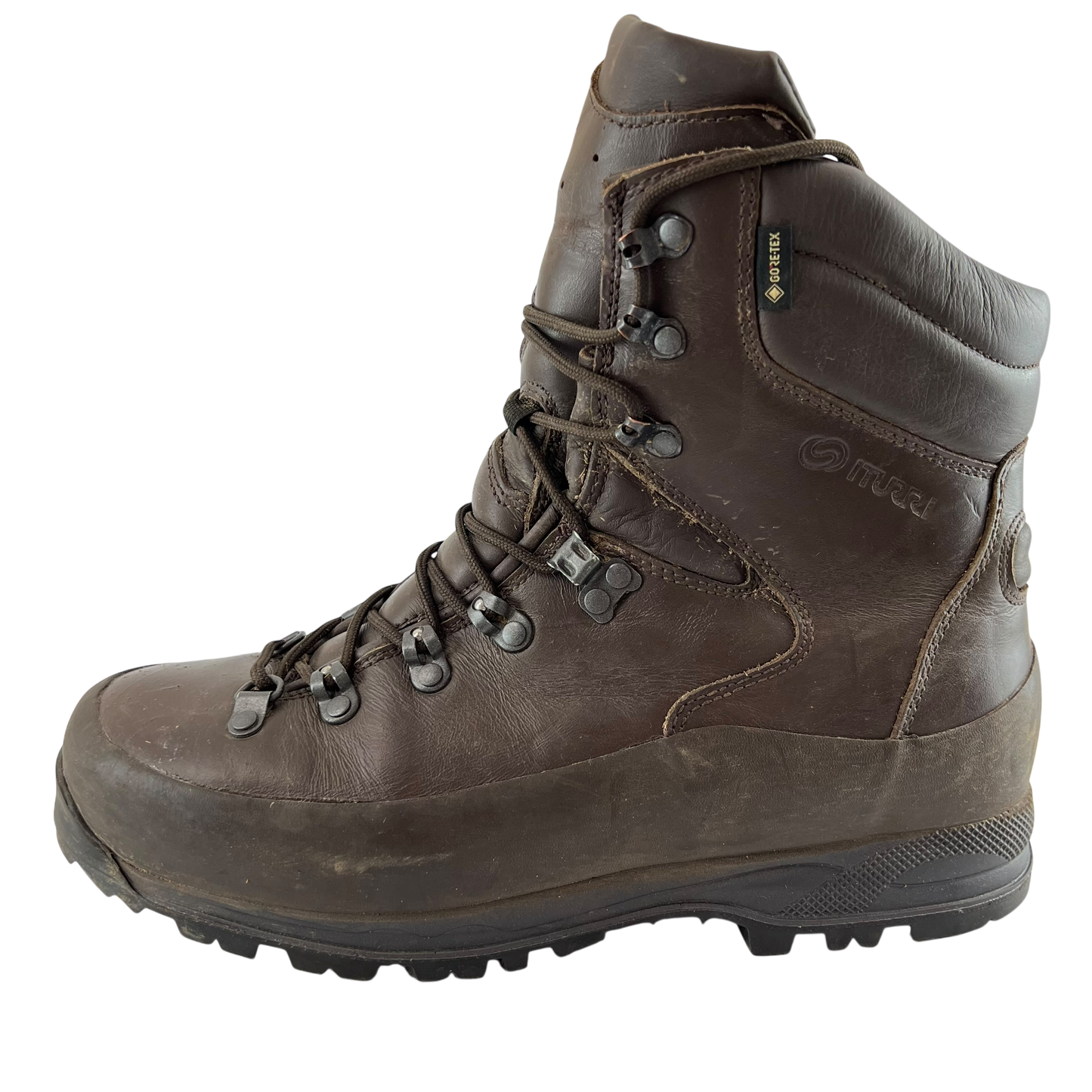 British Army Iturri Brown Cold Wet Weather Combat Boots - Size 9L