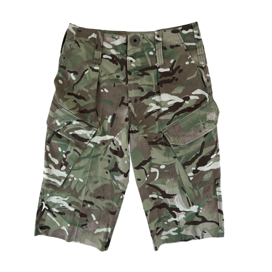British Army MTP Camouflage Field Tailored Combat Shorts - W31