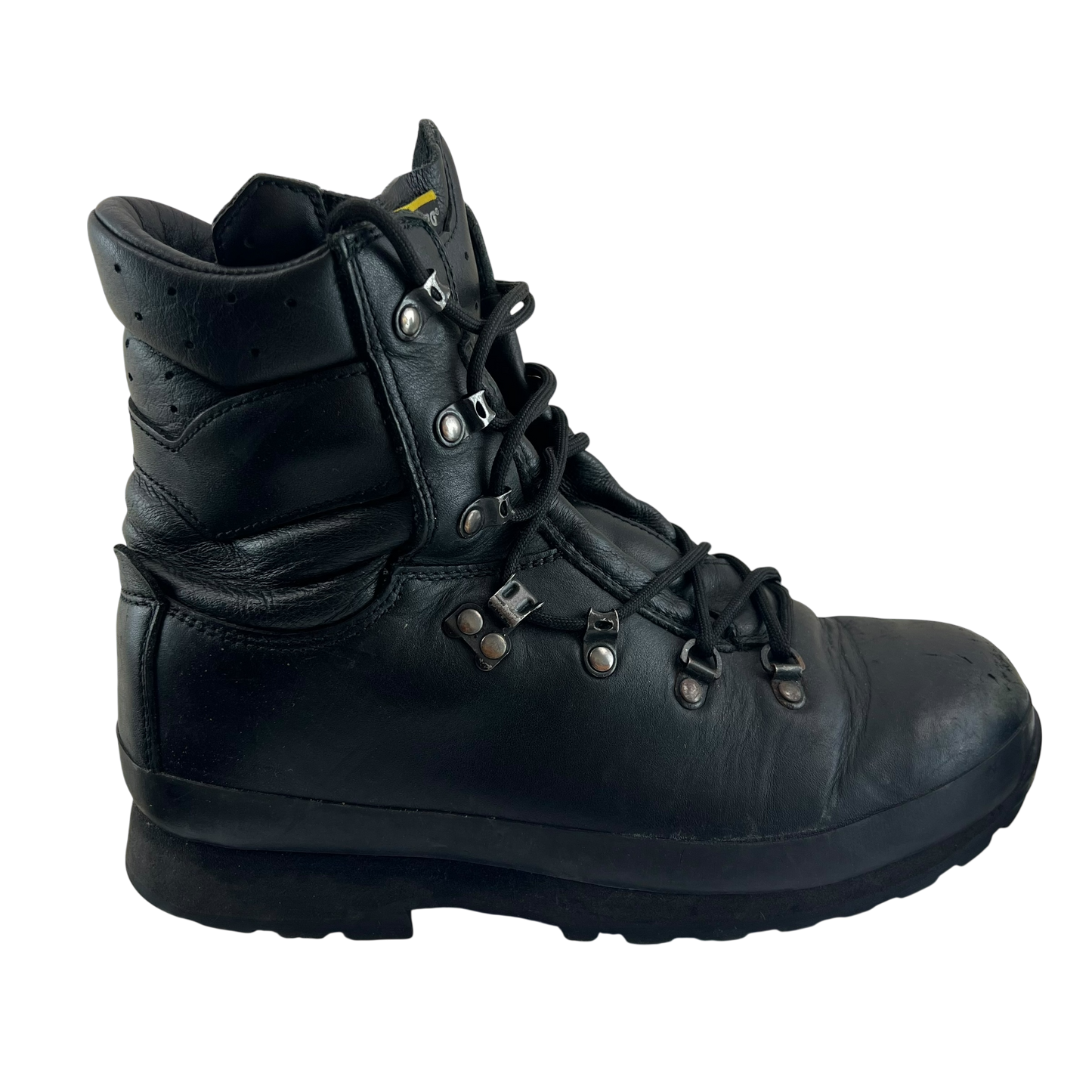 British Army Altberg Defender Black Combat Boots - Size 7L