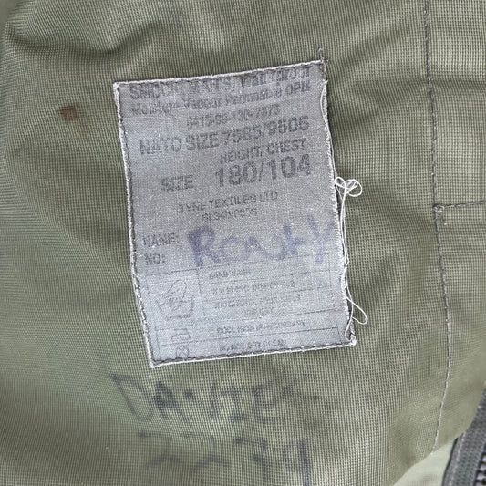 British Army S95 DPM Camo MVP Liner Hooded Smock Jacket - Large 180/104 - G2