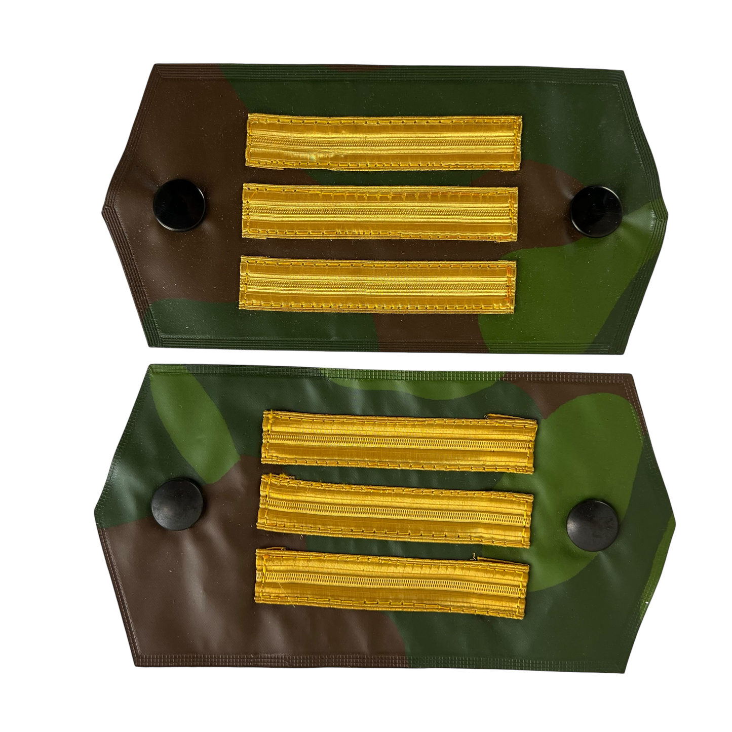 Finnish Army M91 Camo Pair of Major Rank Cuff Tabs