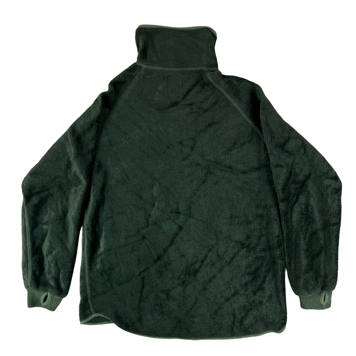 Dutch Army Faux Fur Fleece Jacket Cardigan - Medium