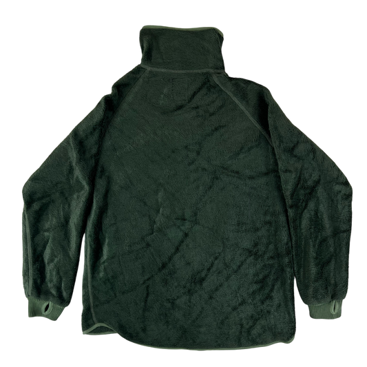 Dutch Army Faux Fur Fleece Jacket Cardigan - Medium