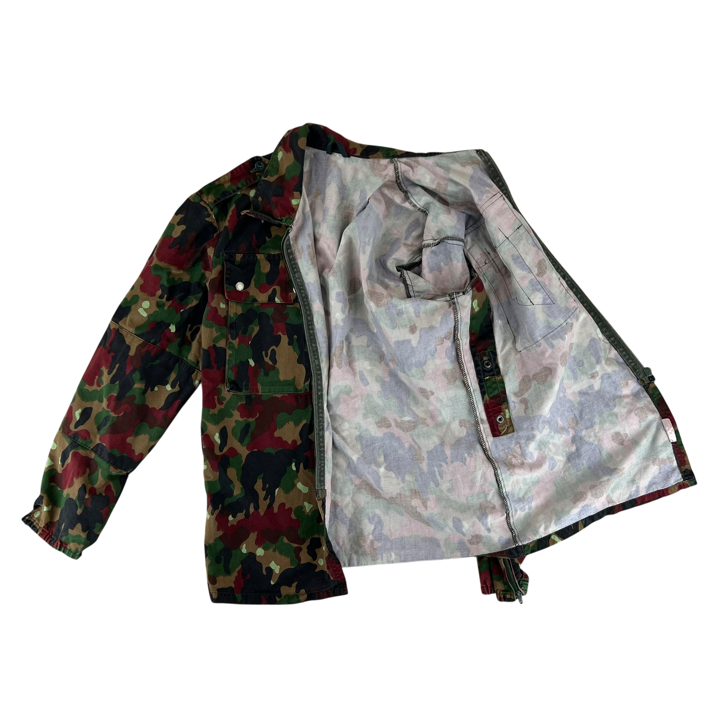 Swiss Army TAZ83 Alpenflage Camouflage Field Shirt - Large