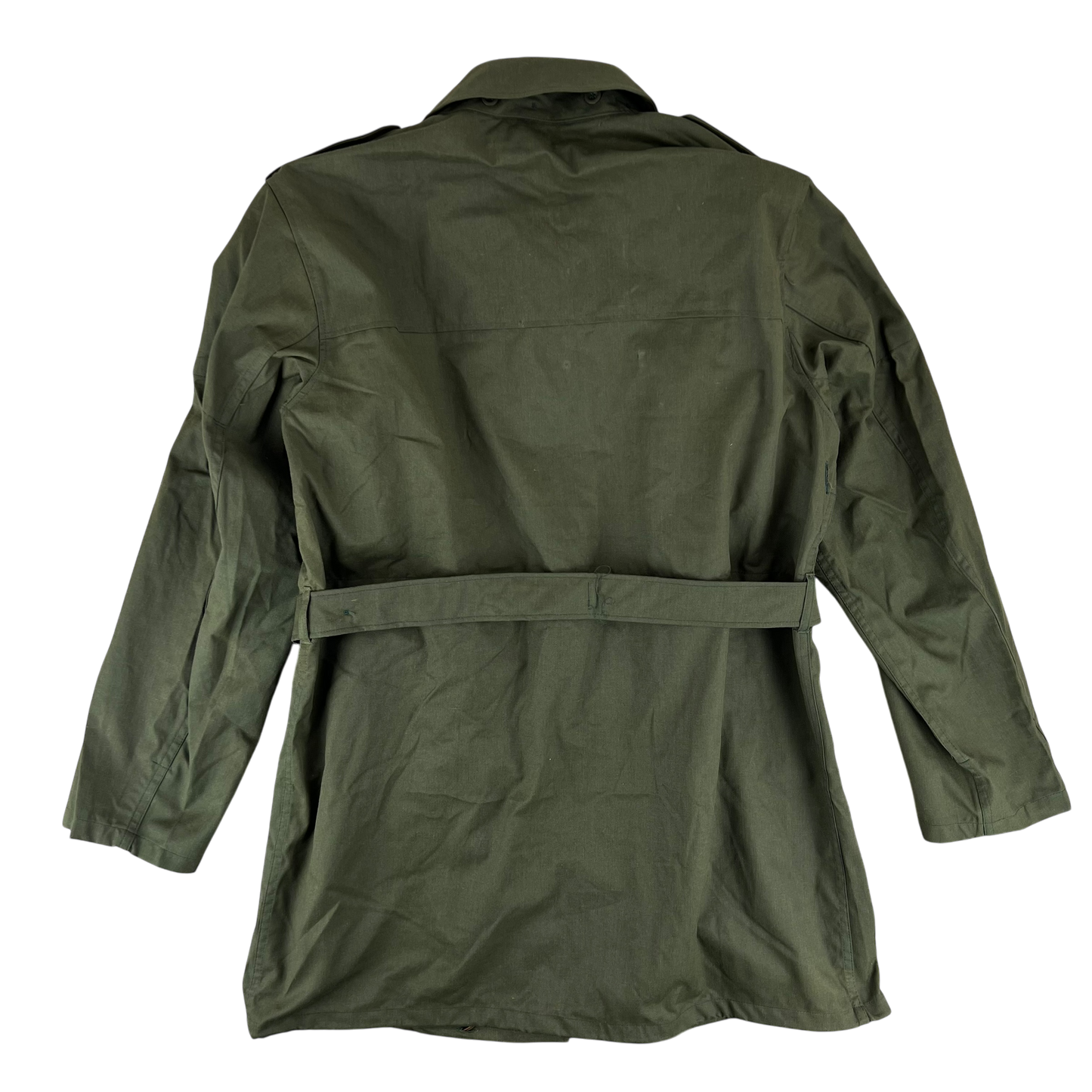 Czechoslovak Army M85 Field Parka Olive Green w/ Belt - X Large 188/112