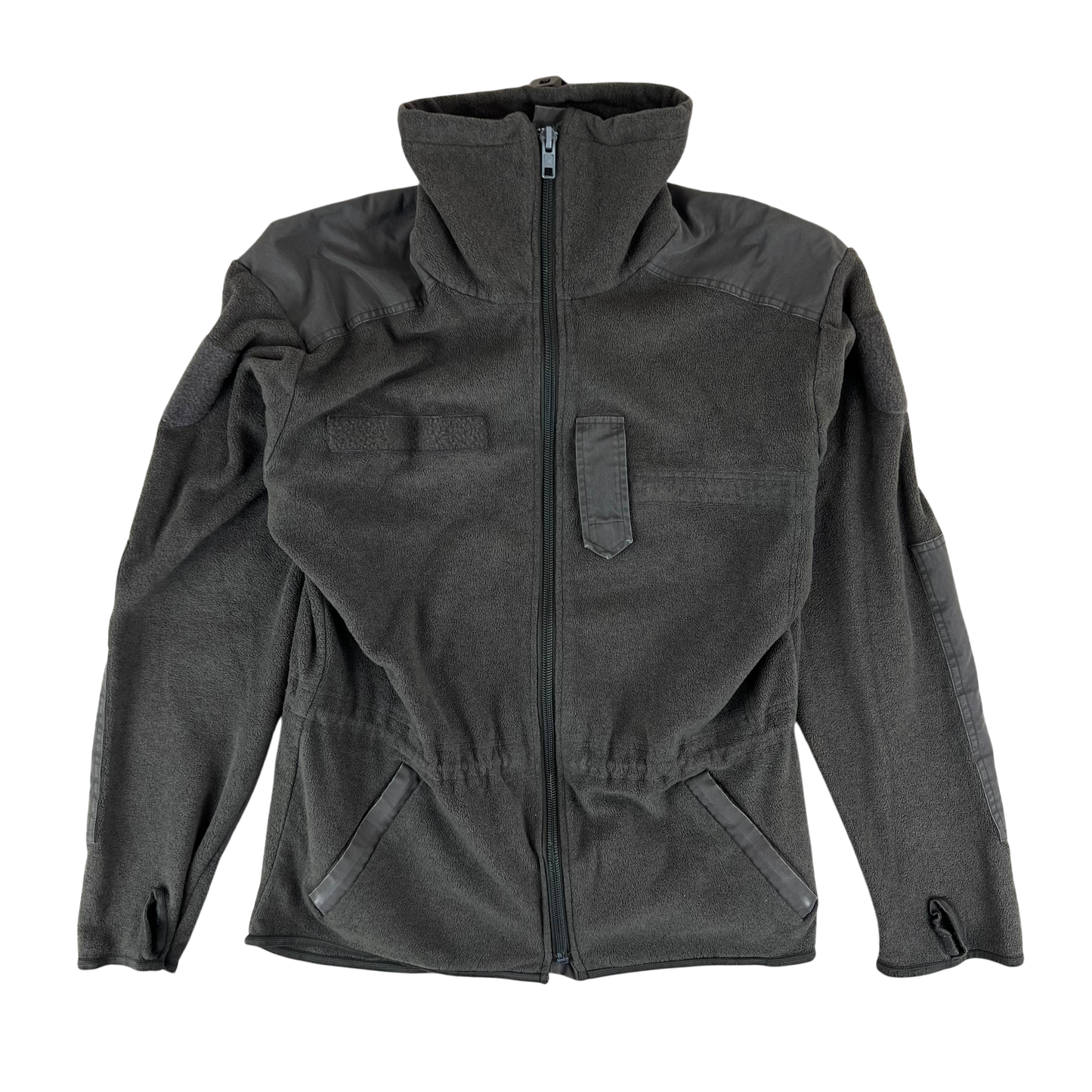 Austrian Army Olive Fleece Cardigan - Medium 96-100 V/VI