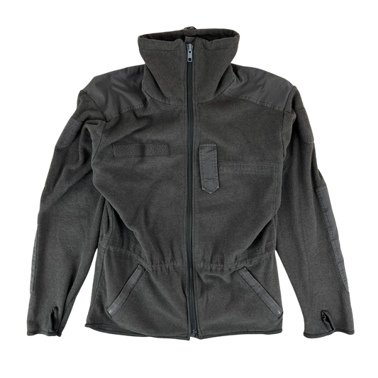 Austrian Army Olive Fleece Cardigan - Medium 96-100 V/VI