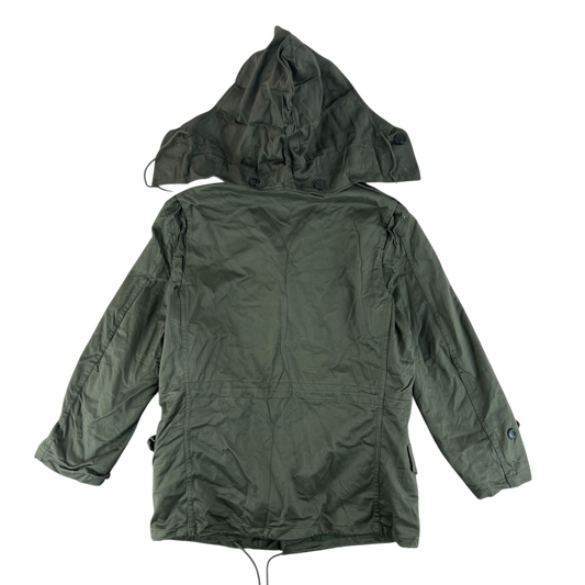 Greek Army M65 Olive Green Jacket - Medium