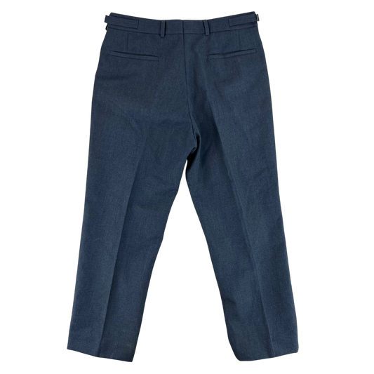 British RAF 72 Pattern Blue-Grey Dress Trousers - W36 L29