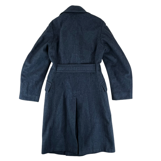 British RAF 60's New Pattern Wool Greatcoat - Medium SIZE 10