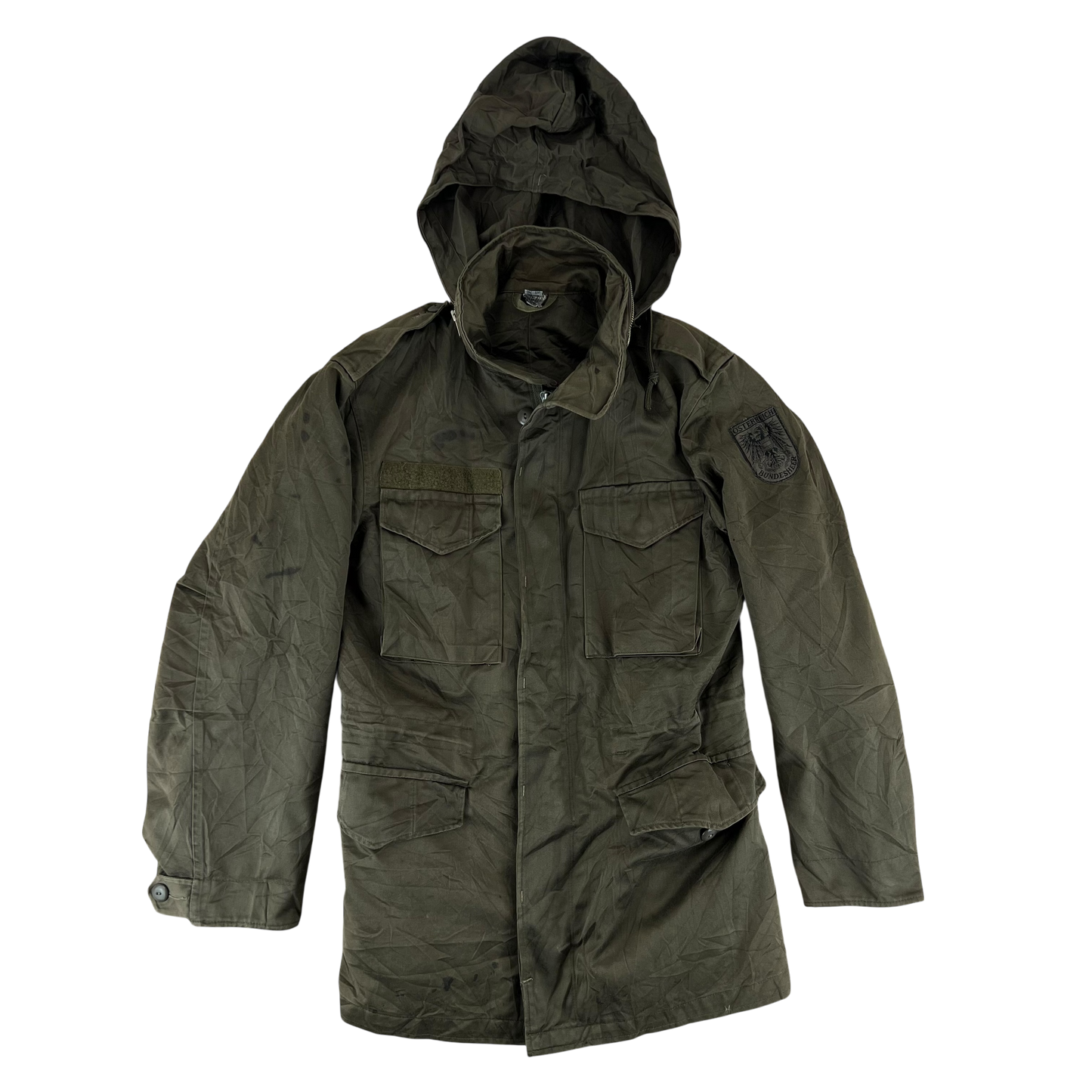 Austrian Army Olive Drab M65 Alpine Jacket - Medium 88-92 III/IV