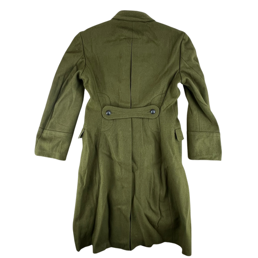 Romanian People's Army 80's Khaki Wool Greatcoat - Medium