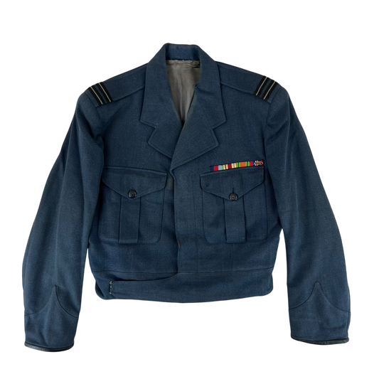 British RAF 60s Ike Battle Dress Jacket - Medium