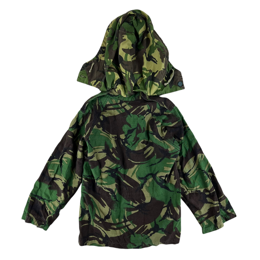 British Army 80s Cadet Forces DPM Camouflage Windproof Smock - X Small 150/76