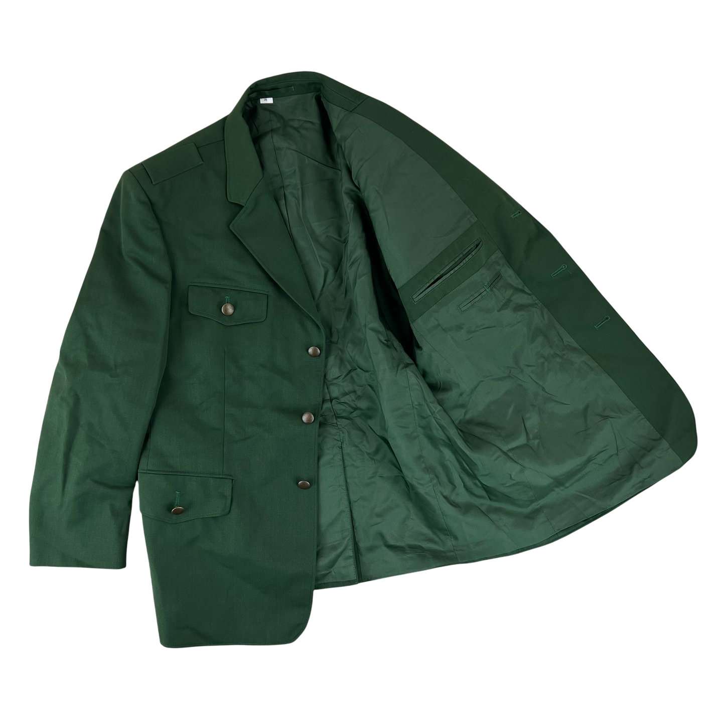 German Police Green Dress Jacket - X Large