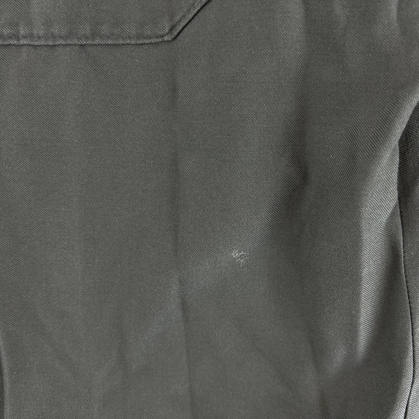 German Army Olive Green Long Sleeve Field Shirt - Large GrNr4