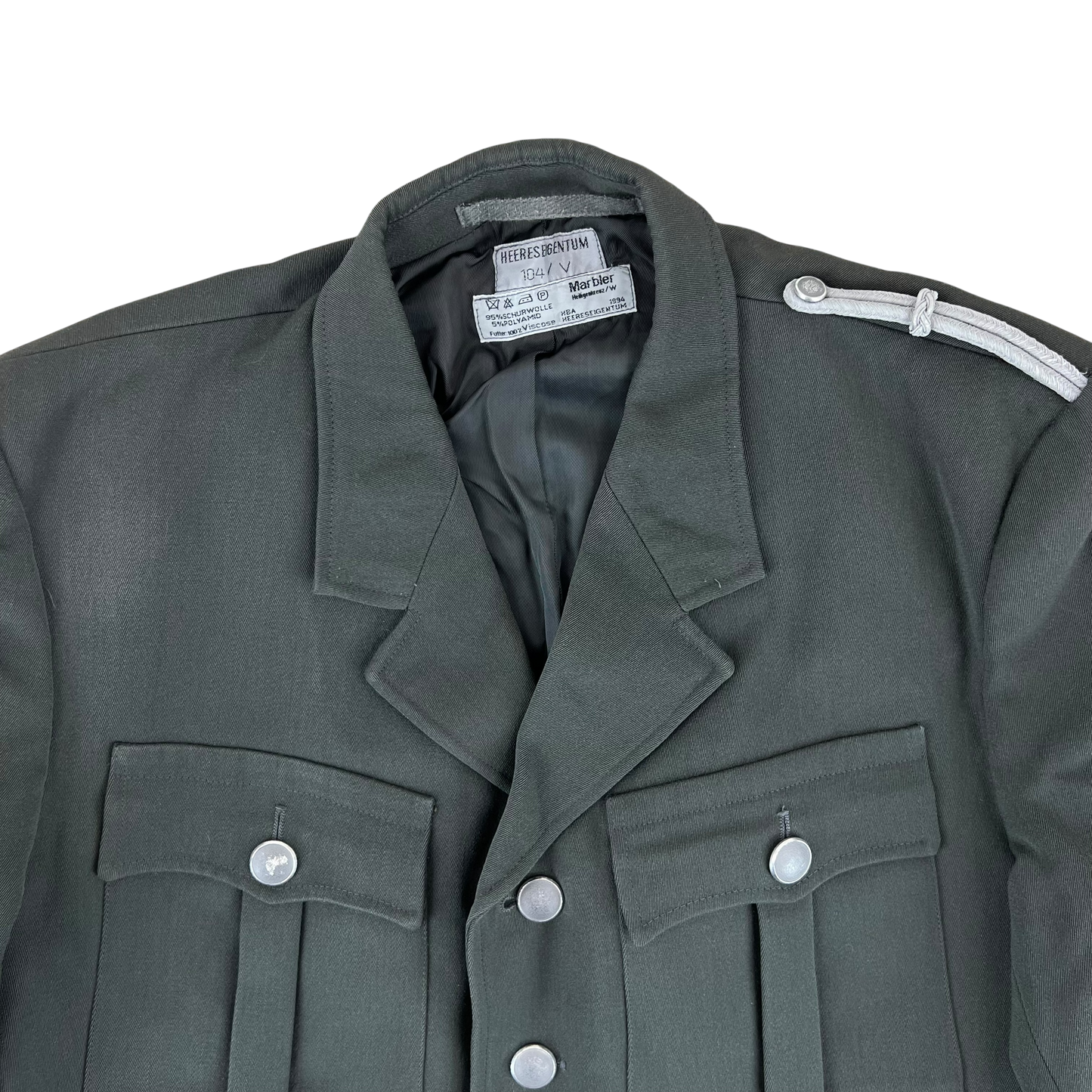 Austrian Army Grey Dress Jacket - Large 104/V