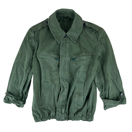 Hungarian People's Army Olive Green Tanker Jacket - Large