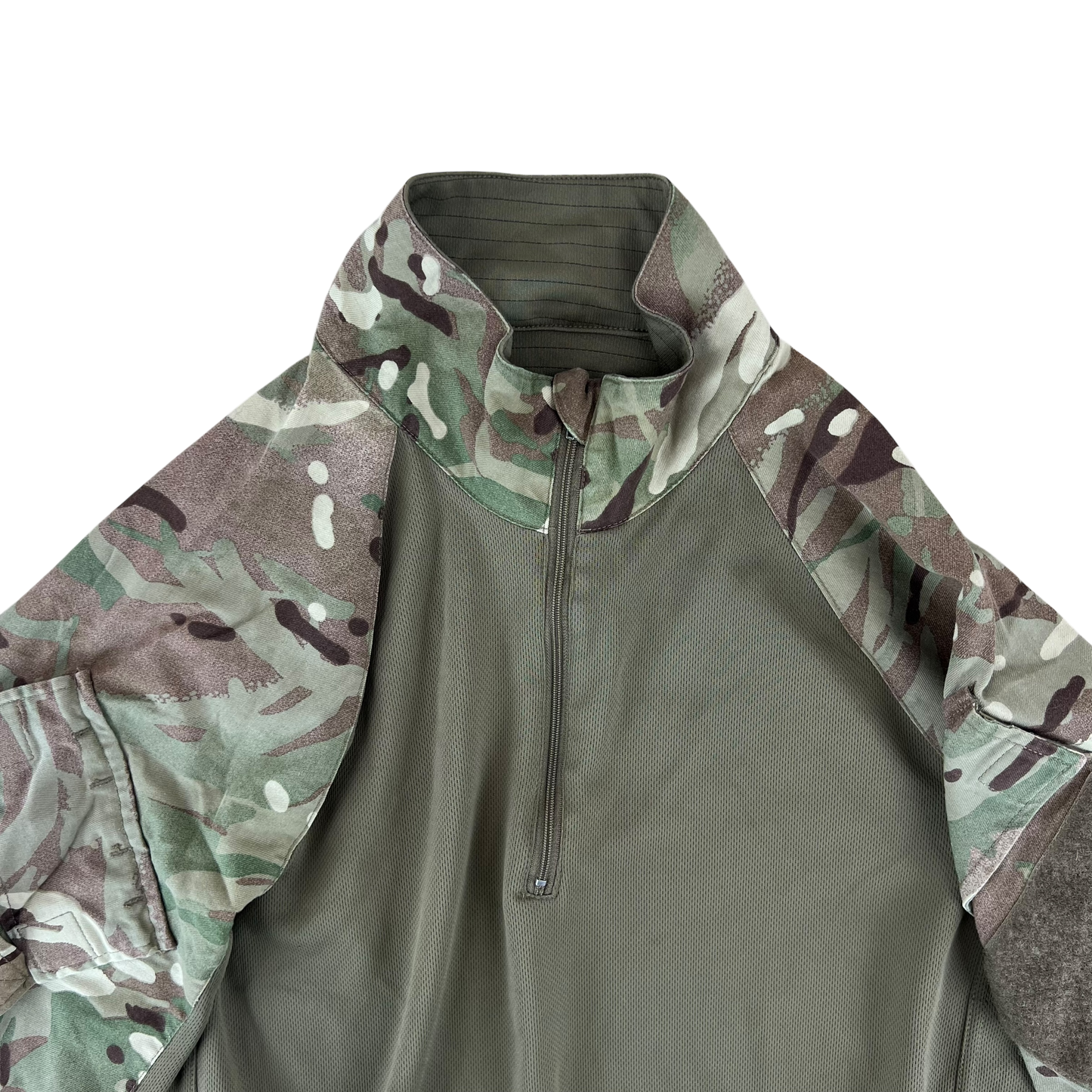 British Army MTP Camouflage Olive Green UBACS Combat Shirt - Medium