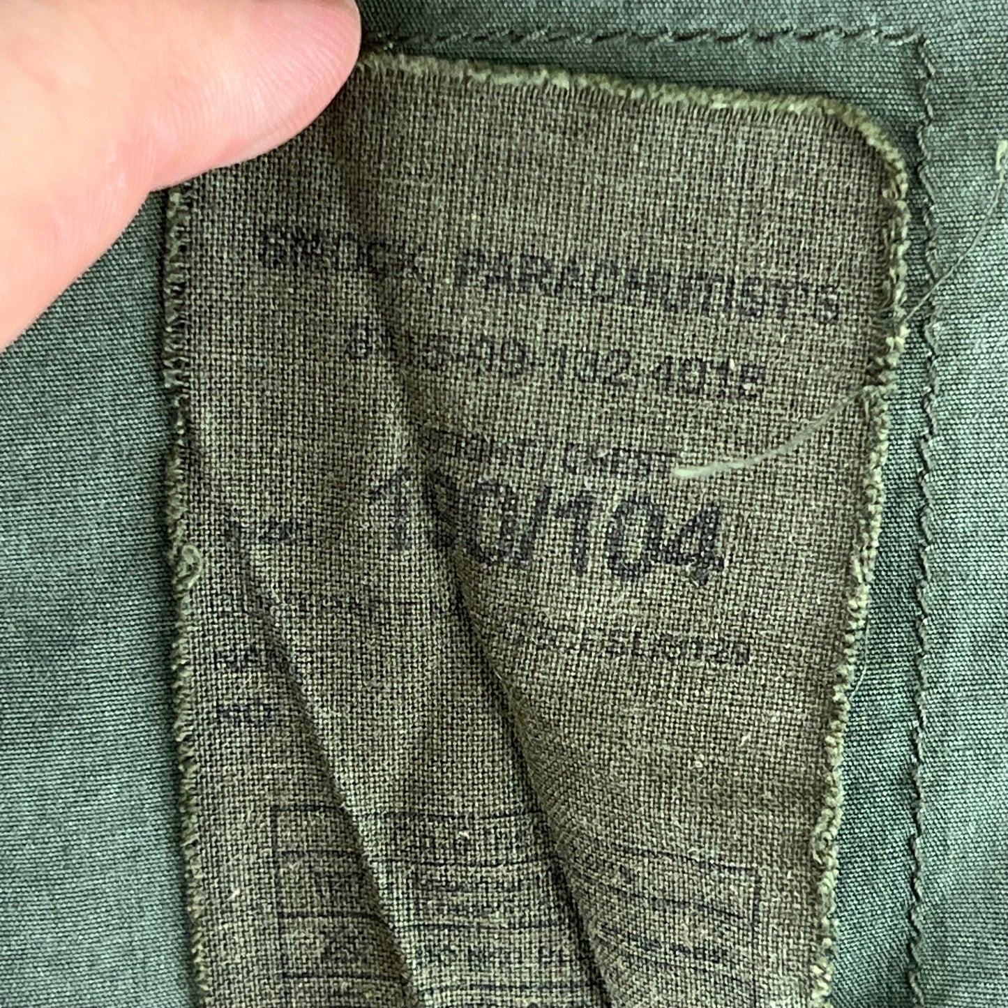 British Army Woodland DPM Camo Denison Parachutist's Smock - Large 190/104