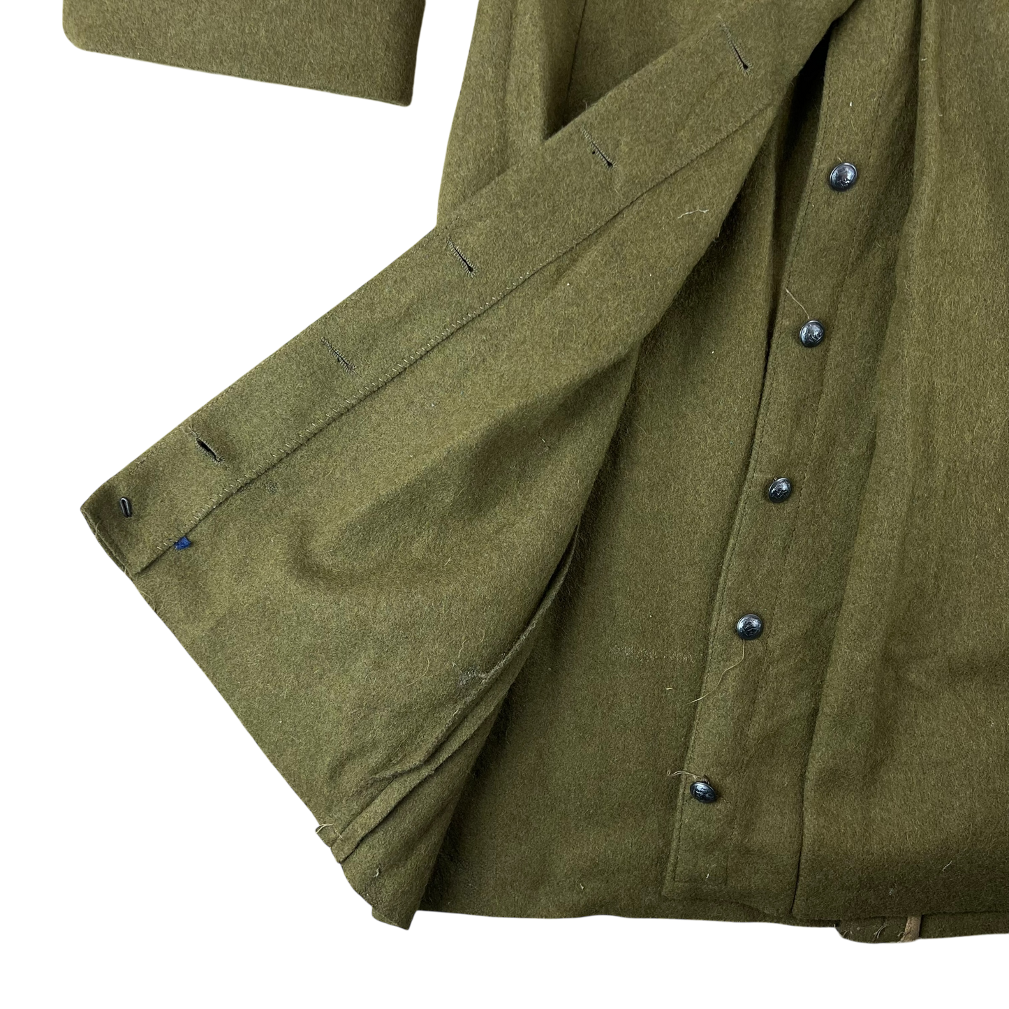 Romanian People's Army Khaki Wool Greatcoat - Medium