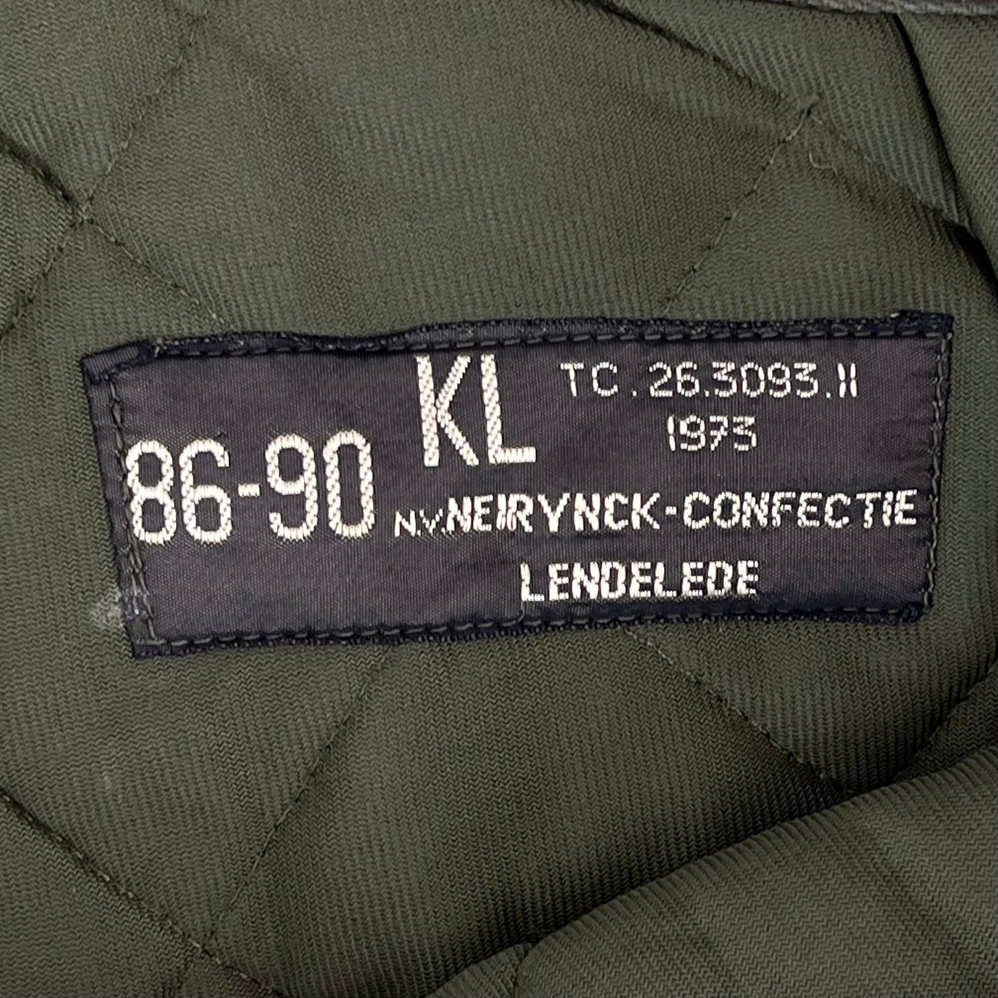 Dutch Army Thermal Quilted Trouser Liner - W36 L25