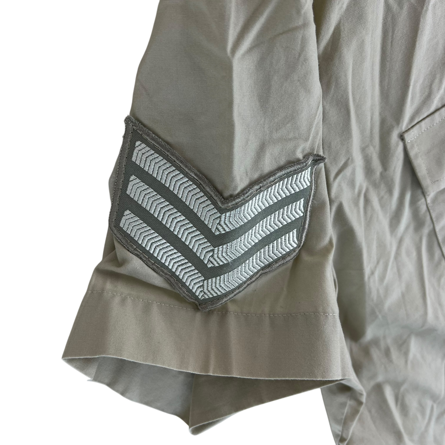 British Army Mens Fawn Shirt Short Sleeve - X Large C43