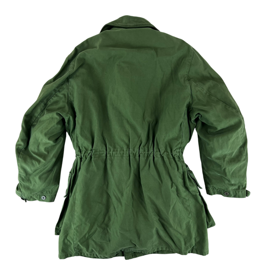 Swedish Army M59 Forest Green Field Jacket w/ Thermal Liner - Medium