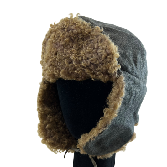 Finnish Army WW2 M39 Wool Ushanka Cap - Small