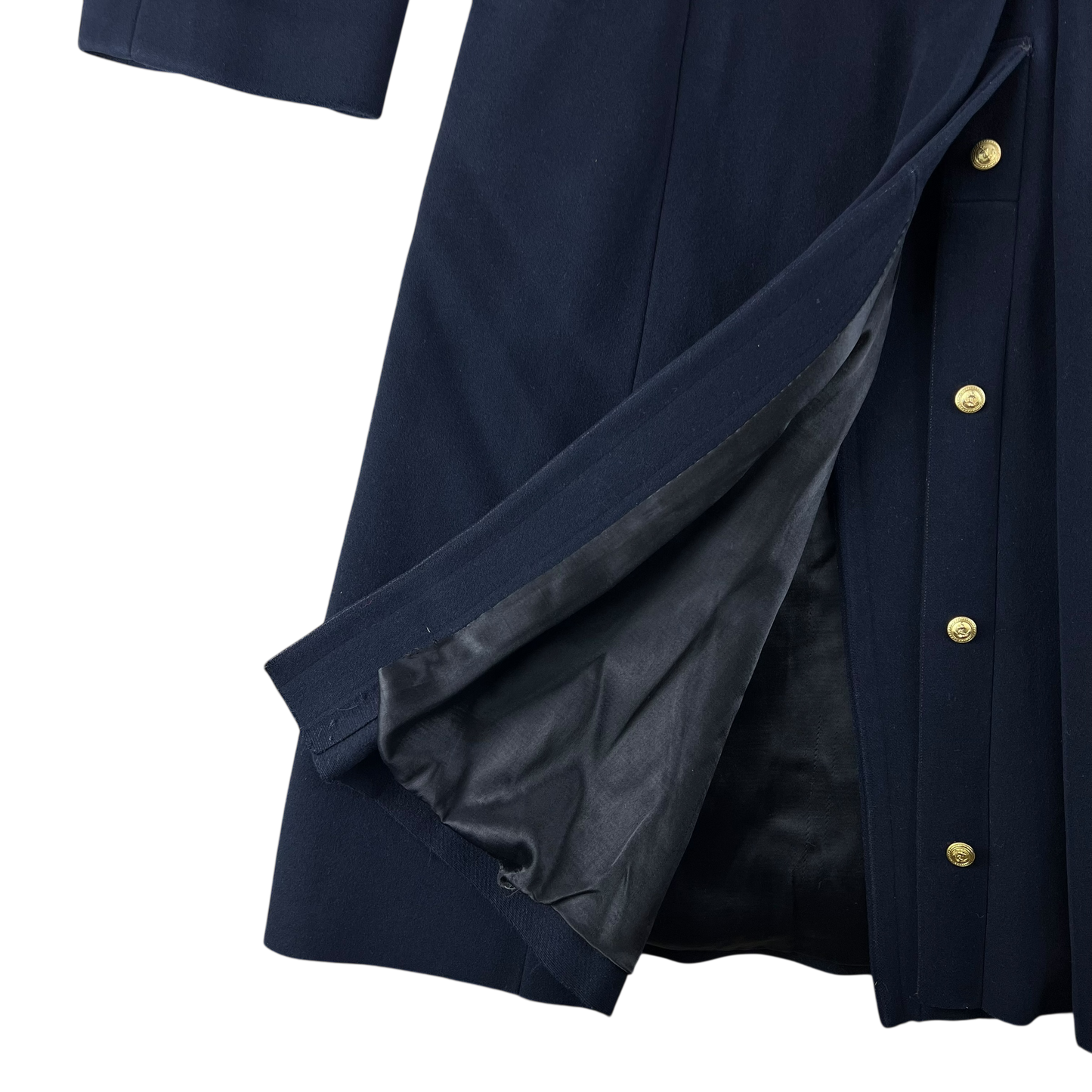 Finnish Navy Officer's M65 Wool Greatcoat - Medium