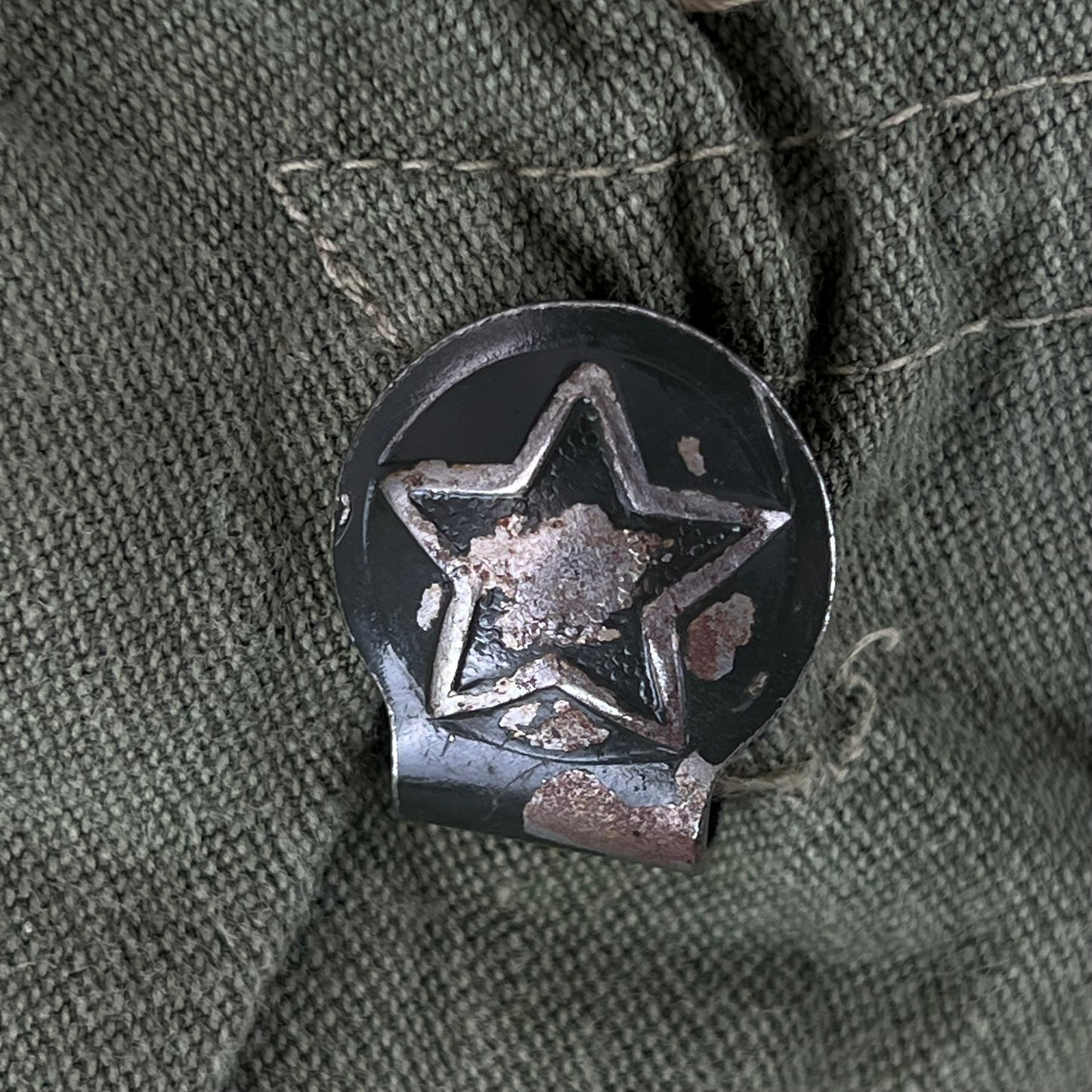 Bulgarian People's Army Olive Green Cossack Shirt - Medium