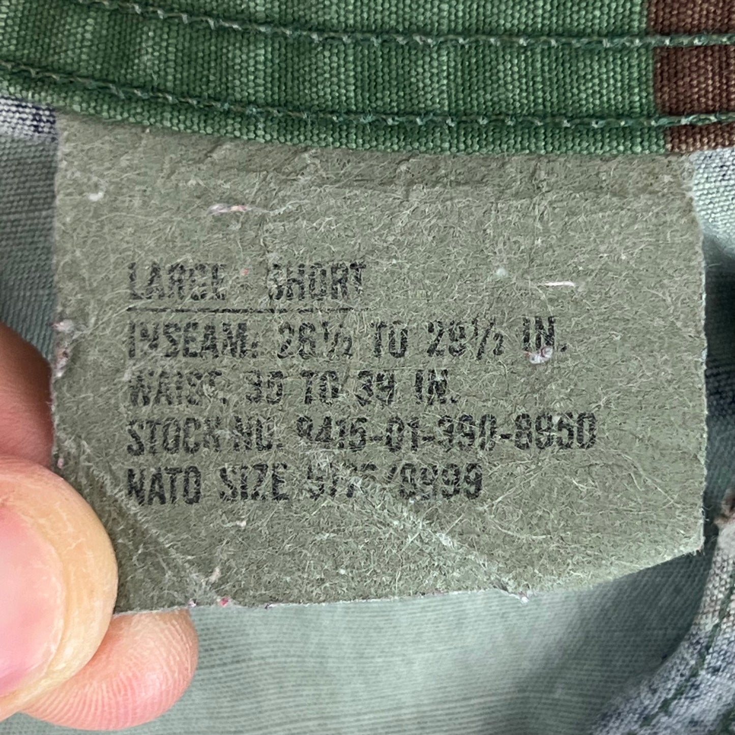 US Army M81 Woodland Camouflage Trousers - W38 L29