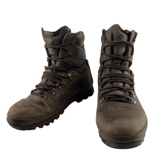 British Army Altberg Defender Brown Combat Boots - Size 10 L