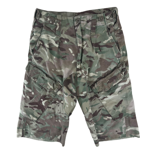 British Army MTP Camouflage Field Tailored Combat Shorts - W28