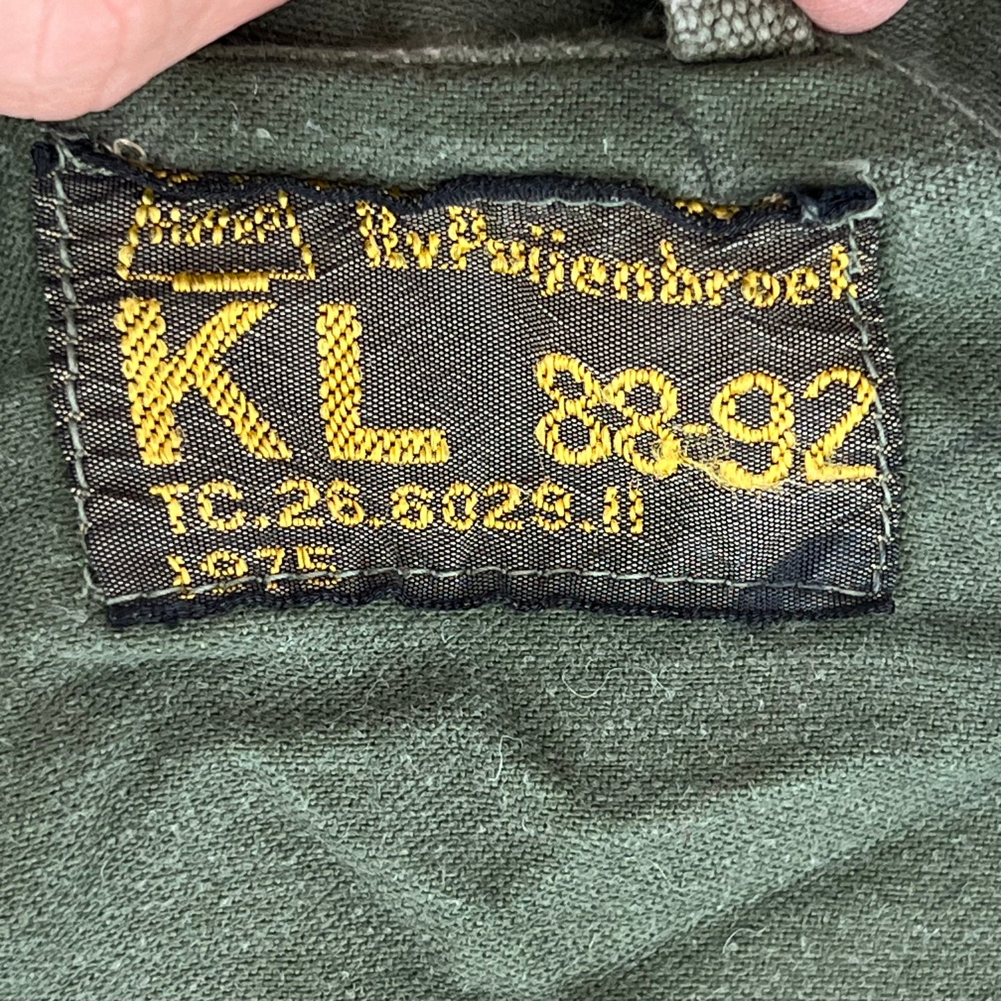 Dutch Army 70s Field Shirt Green Long Sleeve - Medium