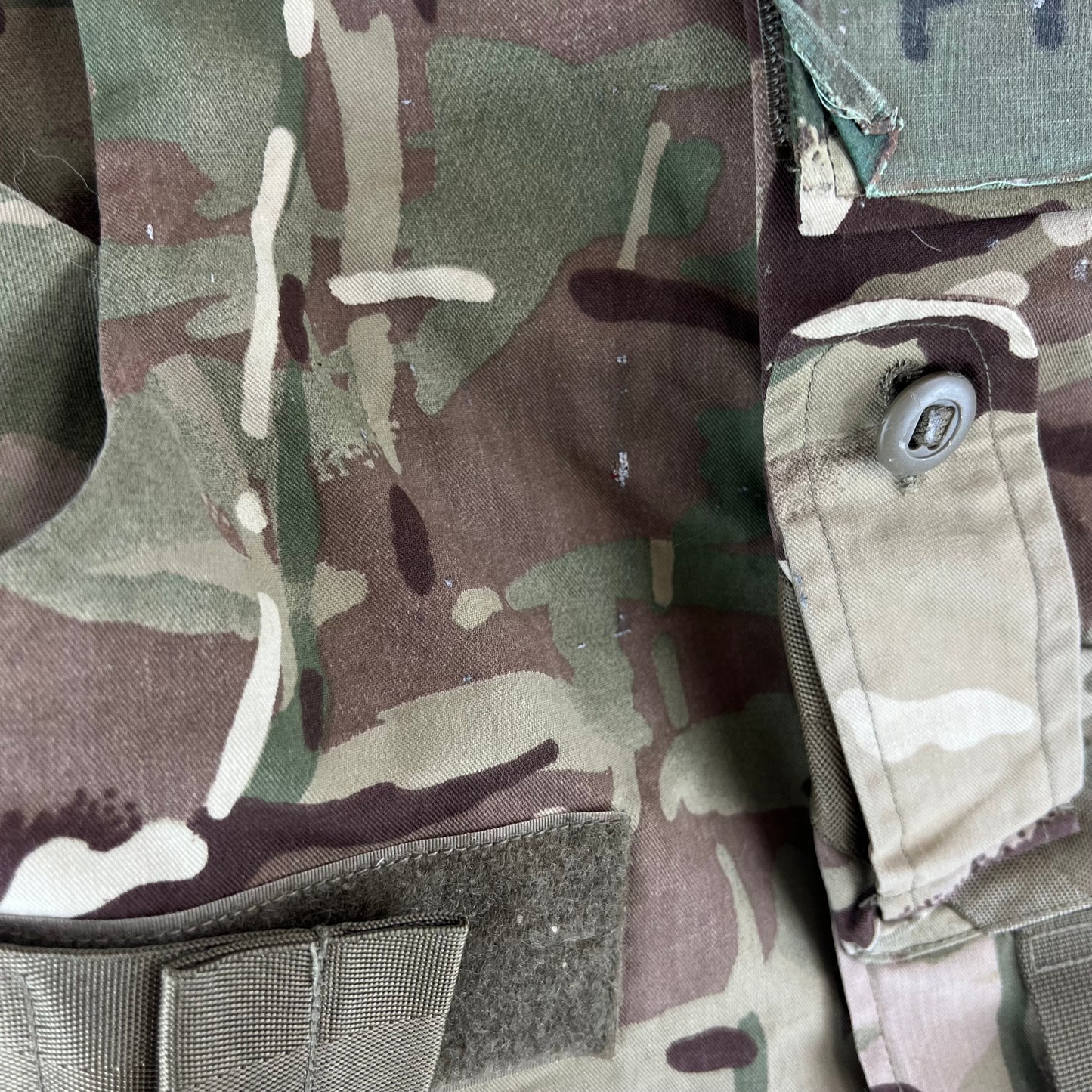British Army MTP Camouflage Body Armour Cover Vest - Large