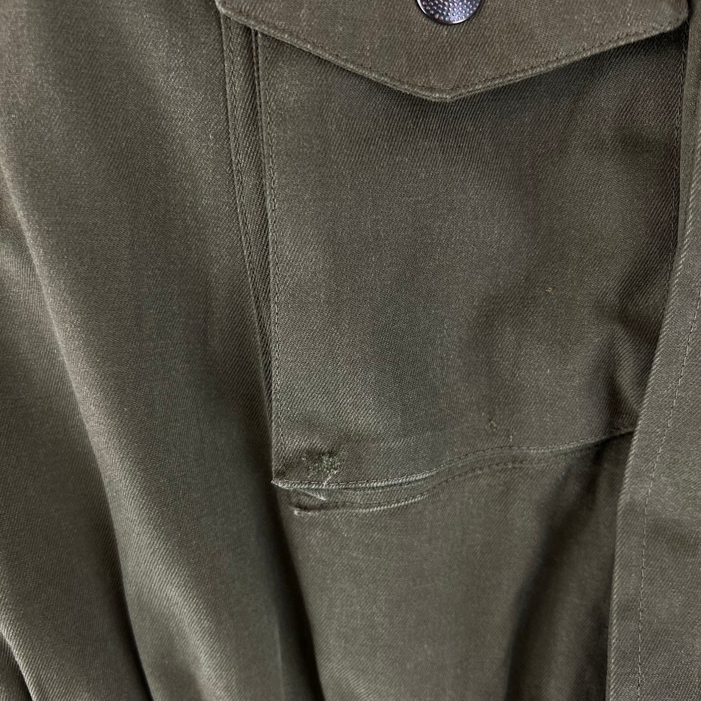 Italian Army Olive Drab Roma 75 Safari Jacket - Medium